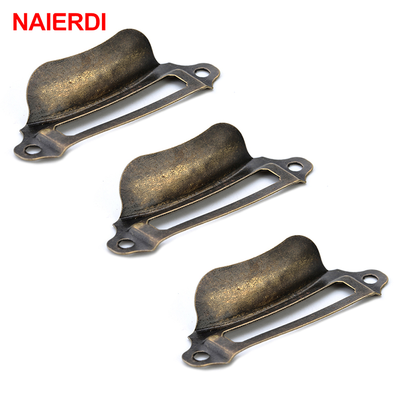Furniture Hardware Names - 20PCS NAIERDI Antique Box Label Handles