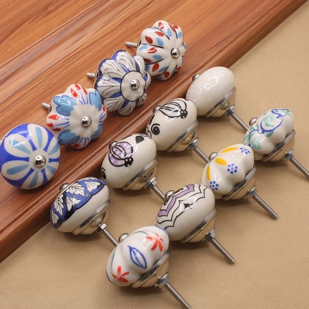 Furniture Joint Hardware - European Vintage Creative Wardrobe Cabinet Pumpkin