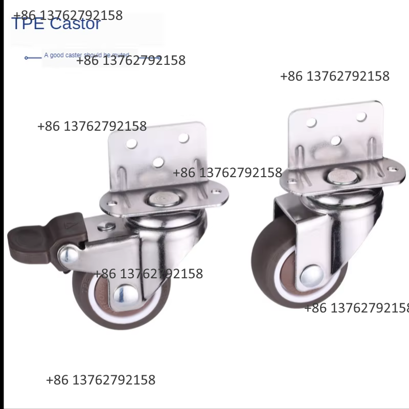 4Pcs Soft Rubber Quiet Swivel  - Furniture Hardware Accessories review and price