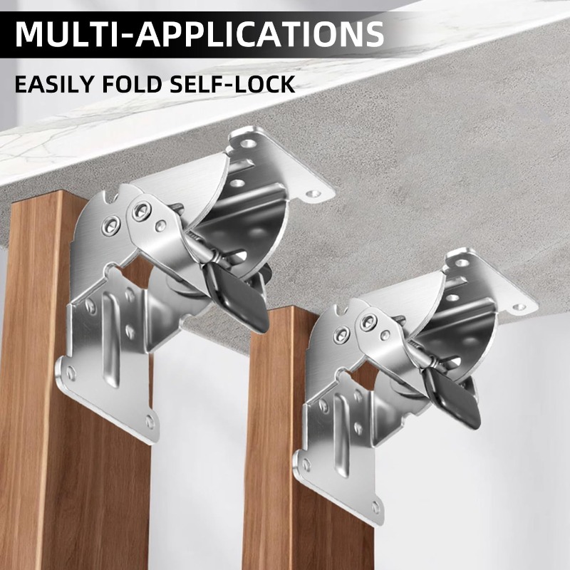 Self Locking Folding Hinge 90  - Furniture Hardware Hinges review and price