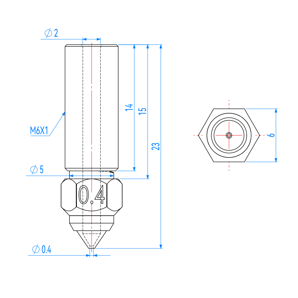 Nozzle For Creality K1 Max End - Creality Printer K1 review and price