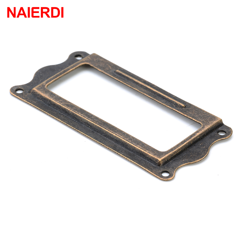 10pcs NAIERDI Antique Brass Ha - Furniture Hardware Names review and price