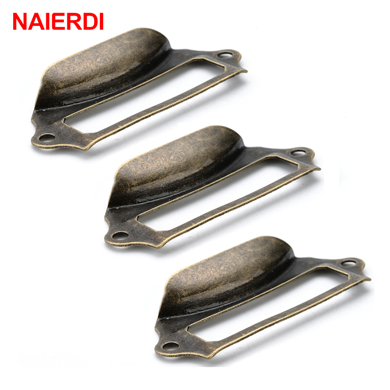 10pcs NAIERDI Antique Handles  - Furniture Hardware Names review and price