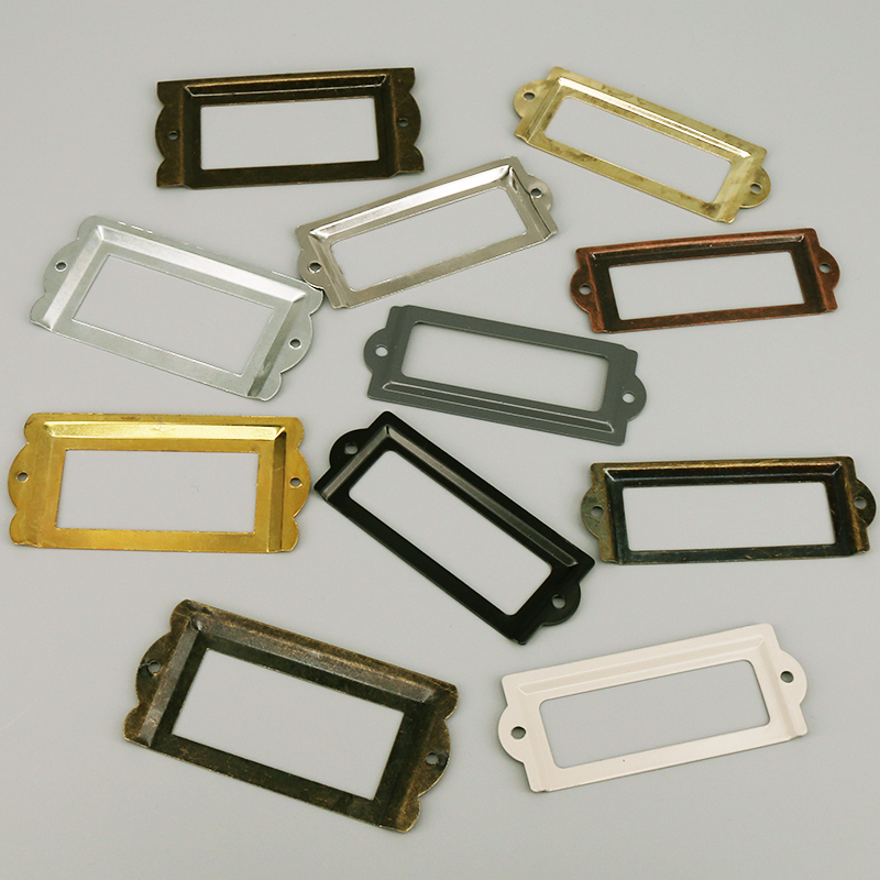 4PCS Antique Iron Tag Label Fr - Furniture Hardware Names review and price