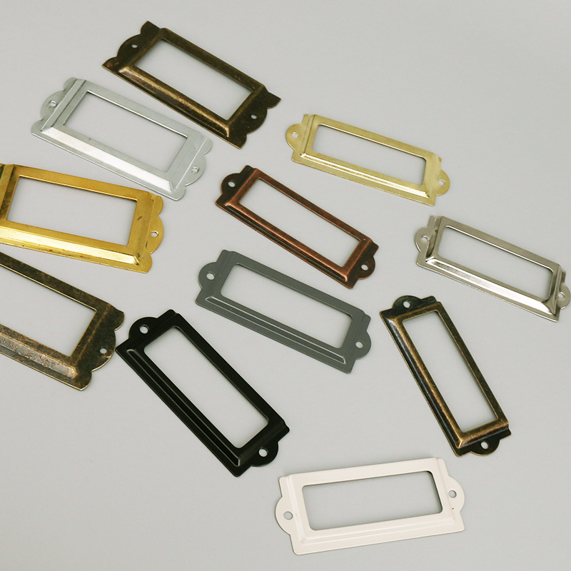 4PCS Antique Iron Tag Label Fr - Furniture Hardware Names review and price