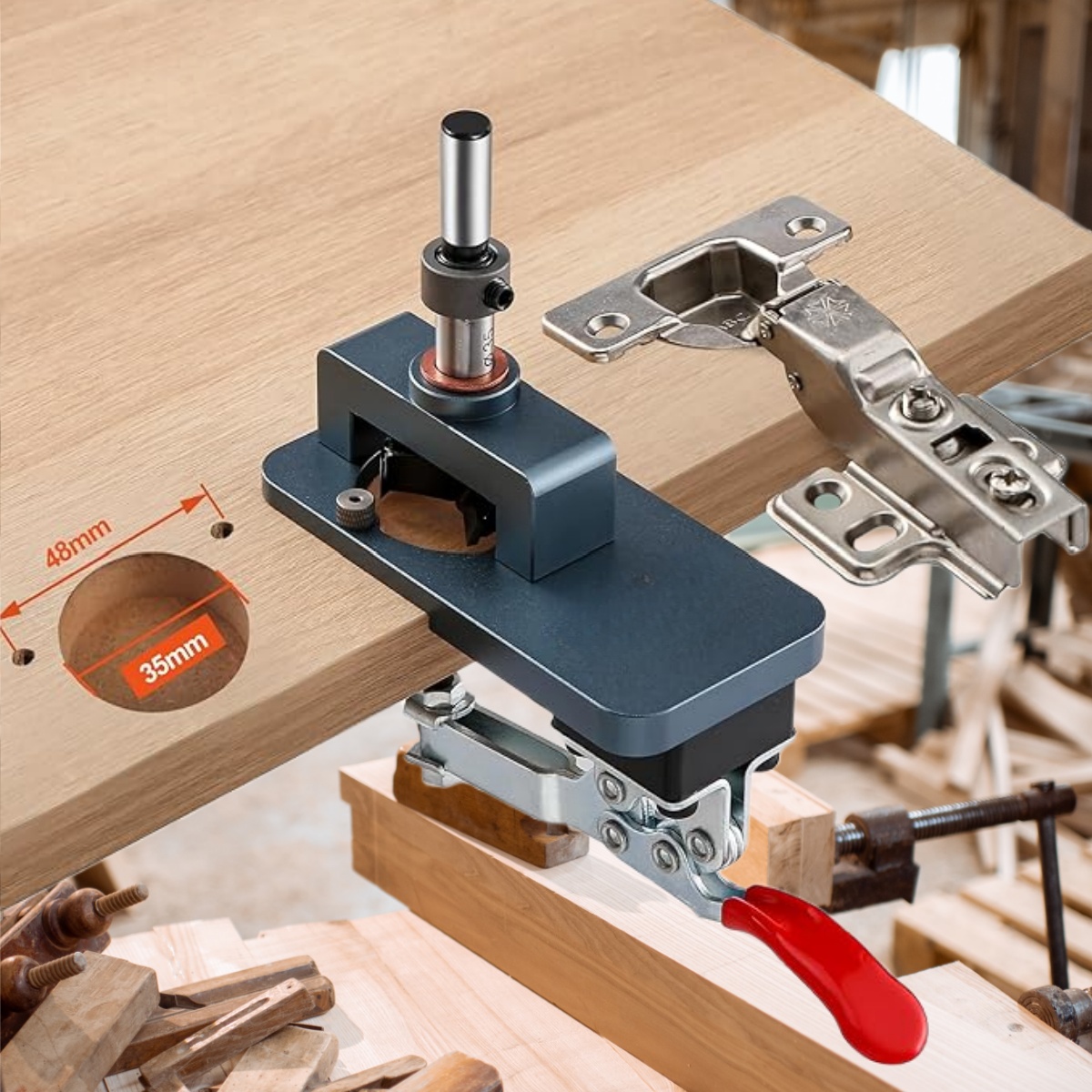 35mm Hinge Jig - Precise Borin - Furniture Hardware Hinges review and price