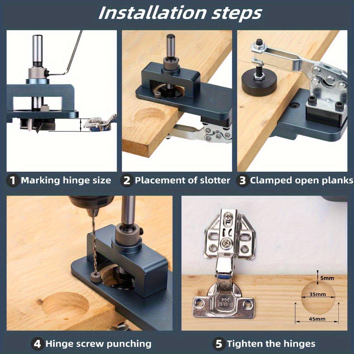 35mm Hinge Jig - Precise Borin - Furniture Hardware Hinges review and price