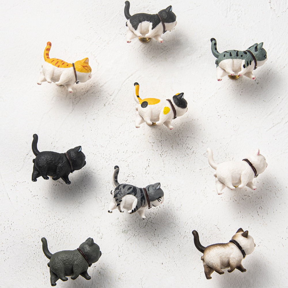 New Resin Cartoon Cat Shape Dr - Furniture Joint Hardware review and price
