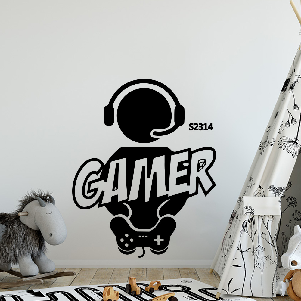 1pc Gamer Wall Art Decal For K - Furniture Joint Hardware review and price