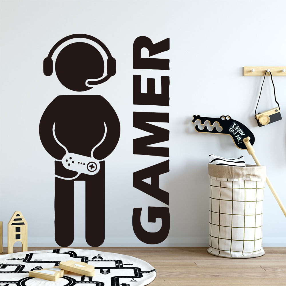 1pc Gamer Wall Art Decal For K - Furniture Joint Hardware review and price
